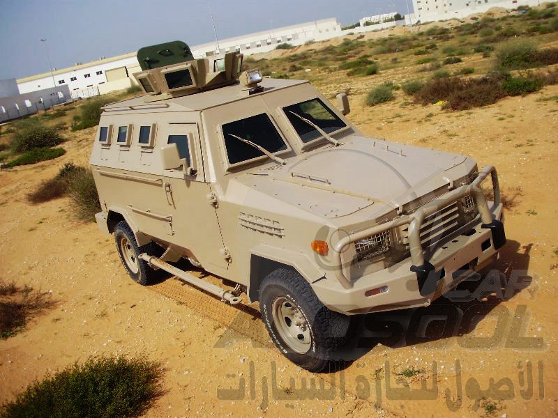 Toyota Land Cruiser HZJ79 Cougar 4x4 armored vehicle