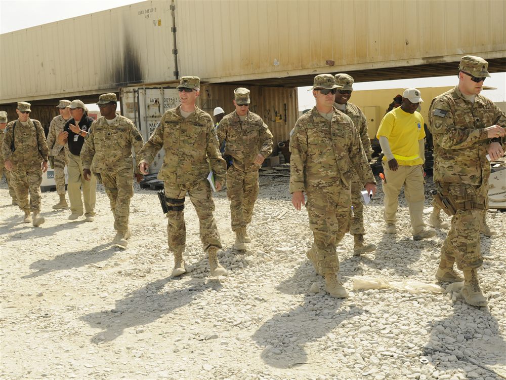 DLA logistics personnel managing defense supply operations